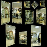 Венецианские зеркала в зеркальных рамах любого размера и цвета на заказ