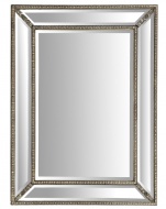 Зеркало интерьерное в раме Джонни серебро, 90см х 120см 