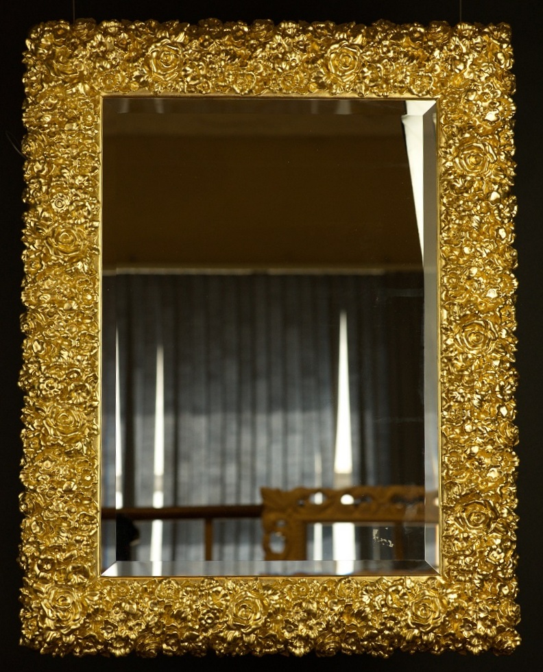 Рама интерьерная для зеркала, любого размера на заказ, арт. 016