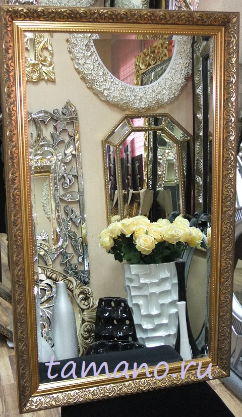 Зеркало с фацетом в багетной раме, арт. М303.JPG