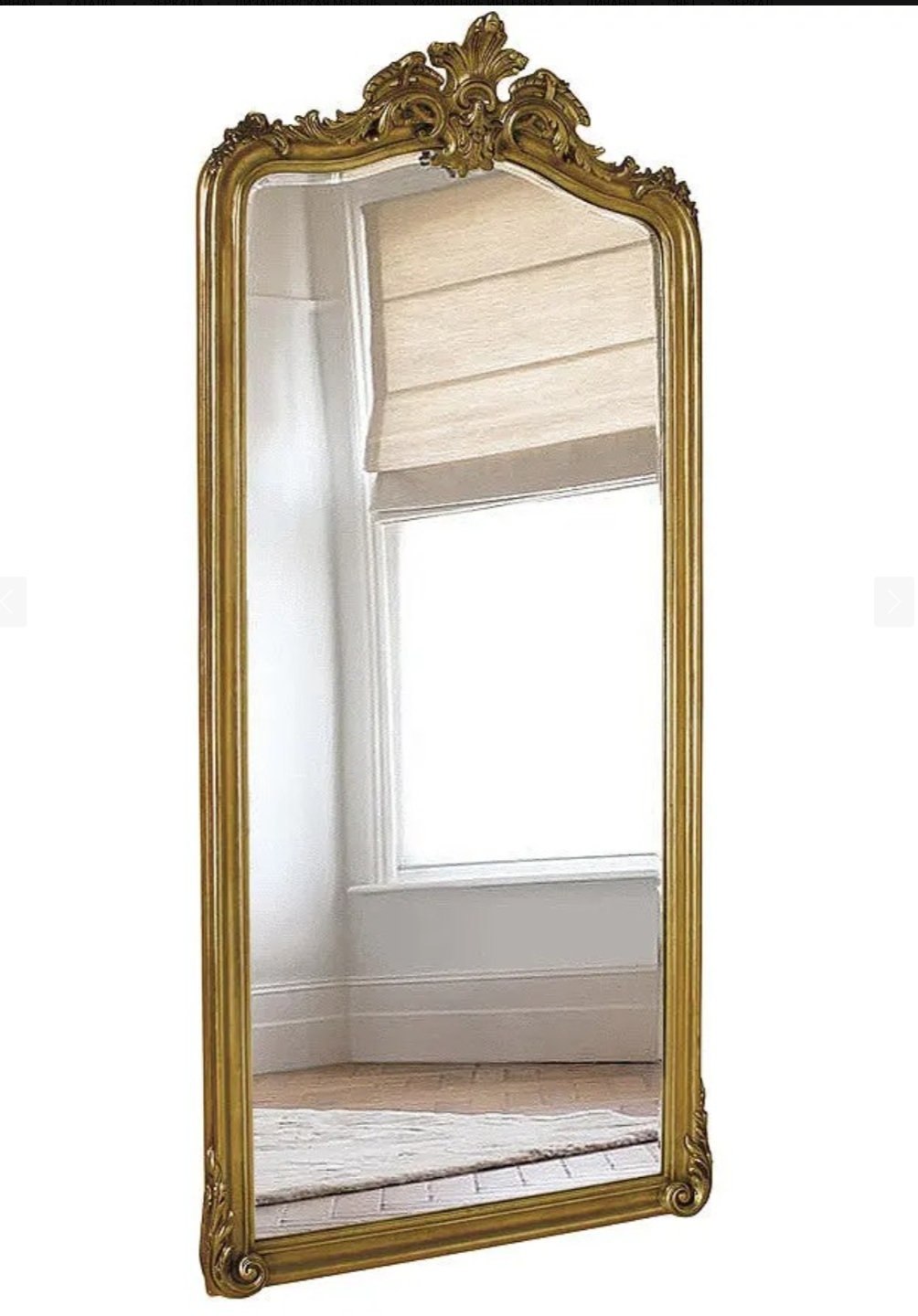 Напольное зеркало Лоренцо золото.jpg