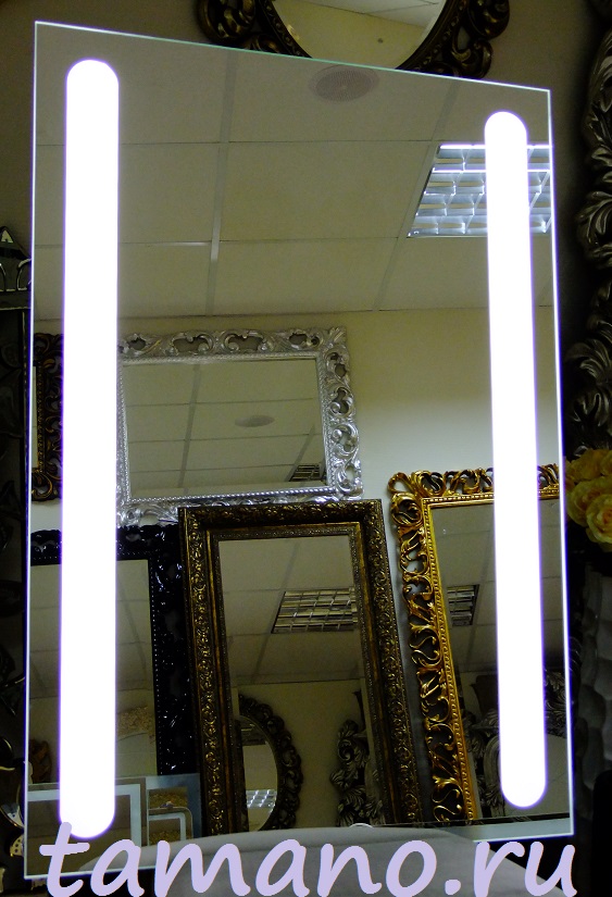 Зеркало с внутренней подсветкой, индивидуального размера на заказ, арт. ZS49 Вертикаль.JPG
