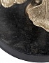 69-22088 Лампа настольная "Ginkgo leaves" плафон черный h.68см