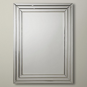 Зеркало венецианское Пальма серебро, 87см х 117см
