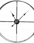 79MAL-5761-76NI Часы настенные цвет хром d76см