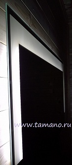 Зеркало с внутренней подсветкой, индивидуального размера на заказ, арт. ZS199 Арка