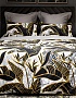 130HB-10604 Набор постельного белья Тропики,полуторный,нав. 50*70(2шт) золото/серый
