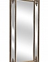 Напольное зеркало в раме Роберто серебро, 92см х 200см