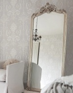 Напольное зеркало Лоренцо серебро