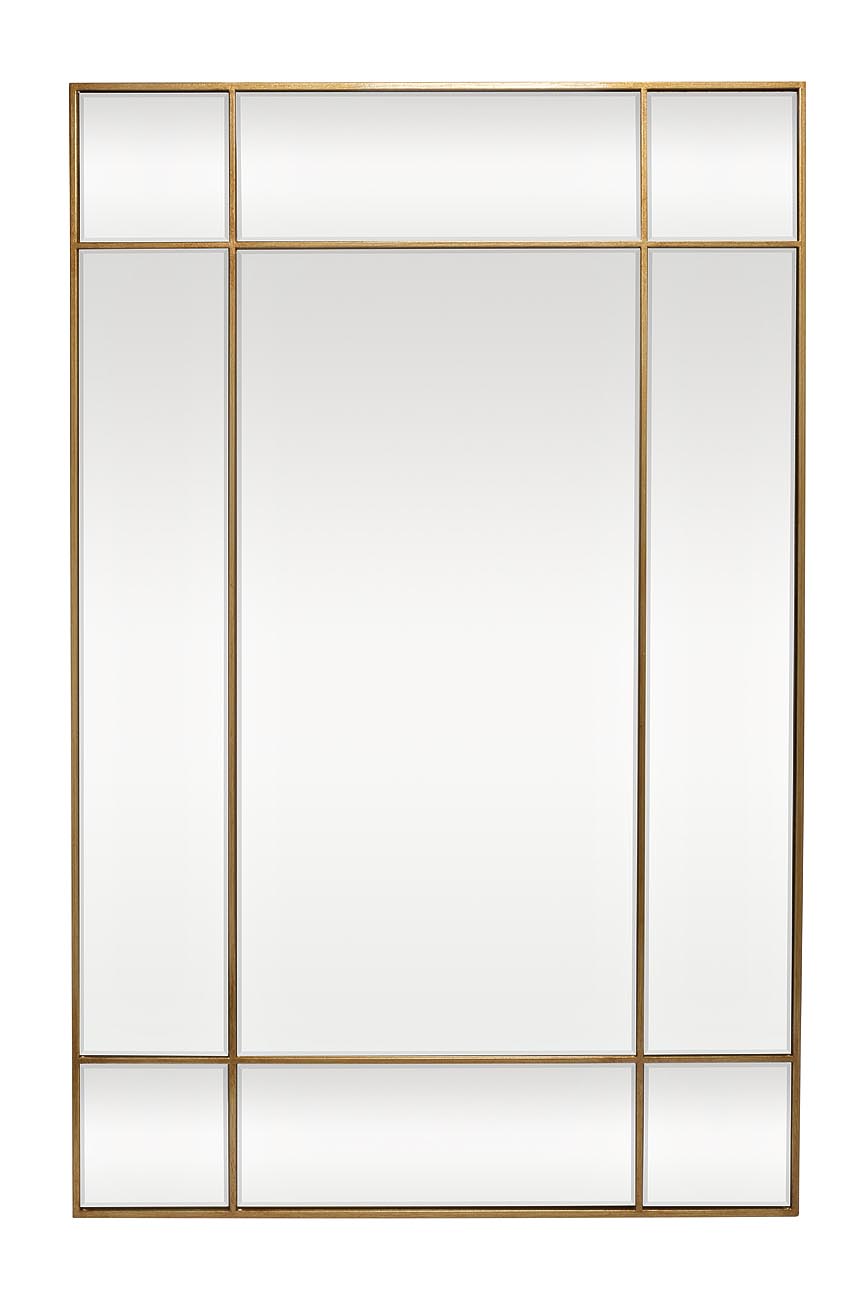 KFG047 Зеркало в металлич. раме цвет золото 90*140см