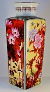 Ваза для цветов "Цветущая сакура". Фарфор. 300мм 