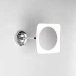 Зеркало косметическое настенное с подсветкой Mascali квадратное