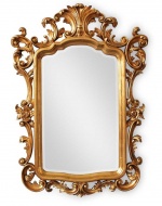 Зеркало интерьерное в раме, арт. А042 Девон, золото, 78см х 111см