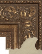 Зеркало в багете, индивидуального размера на заказ, арт. 947565
