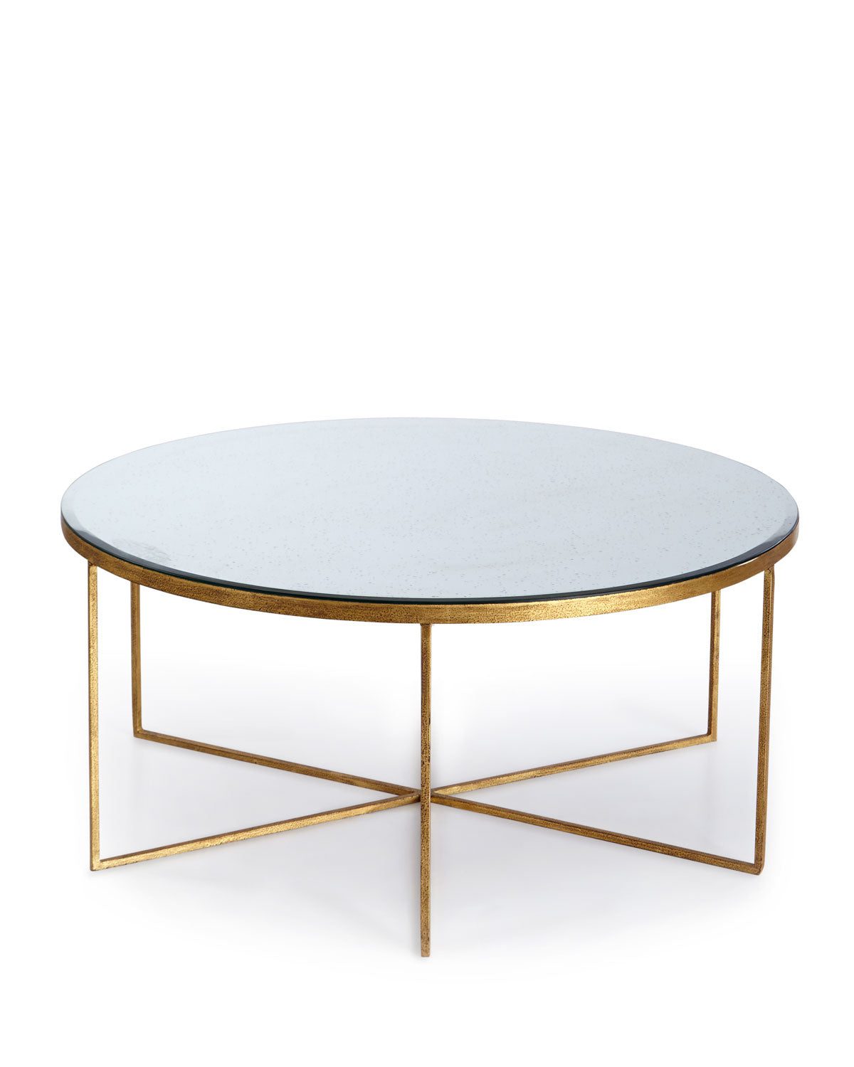 Золотой кофейный стол “Эшли”