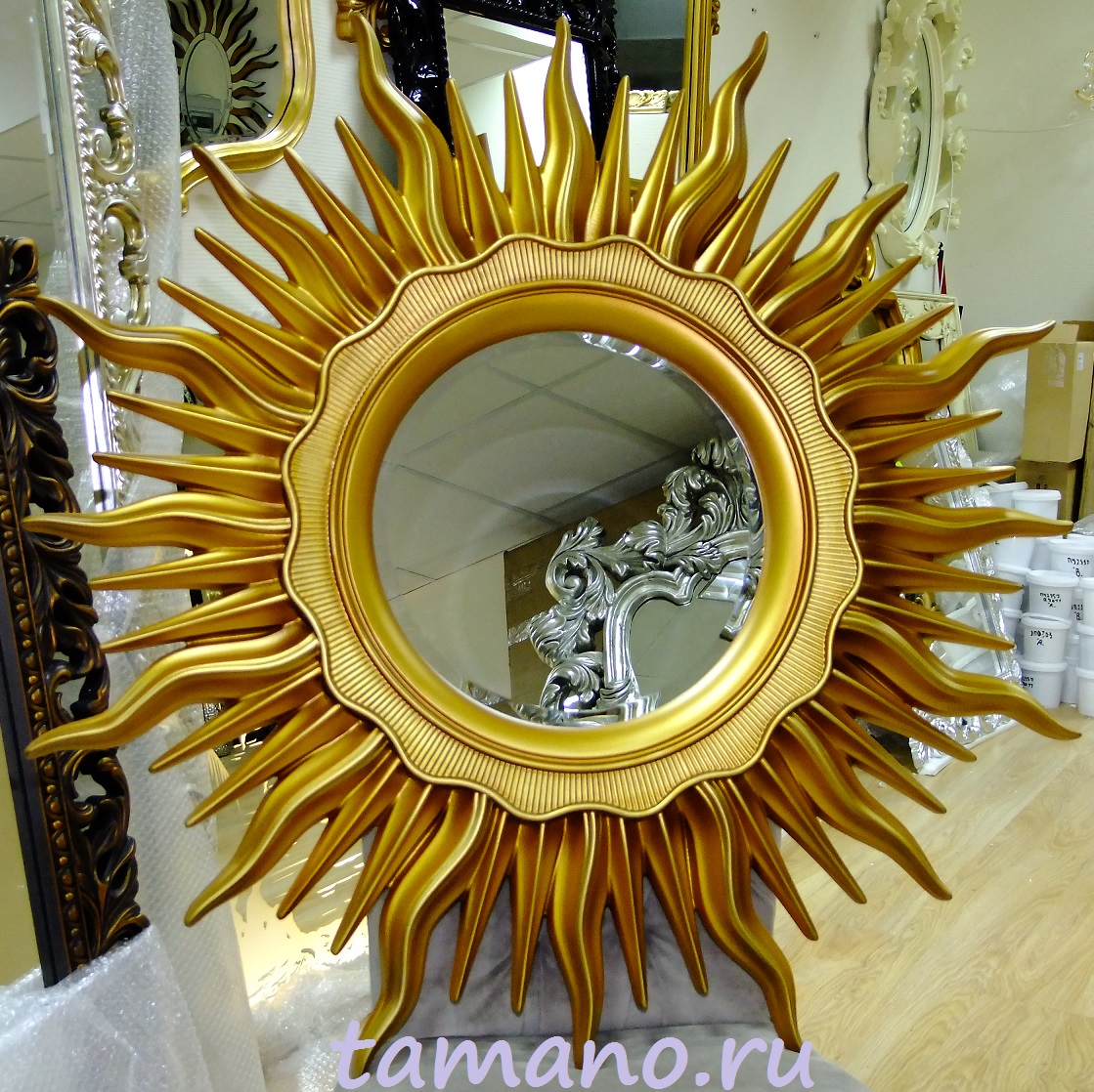 Золотое зеркало солнце Л10011 (2).JPG