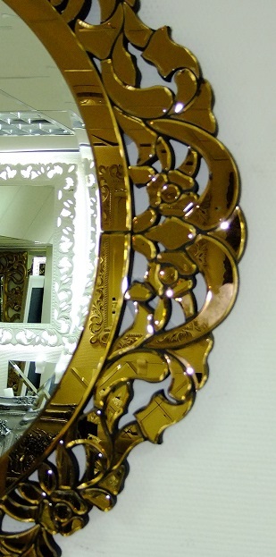 Зеркало венецианское, арт. 1469, 100см х 100см фото рамы.JPG