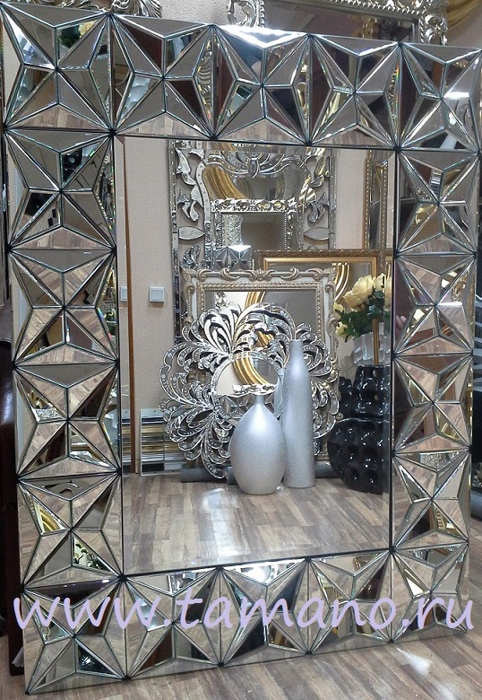 Фотография Зеркало венецианское в зеркальной раме, арт. 0033300, 120см х 90см