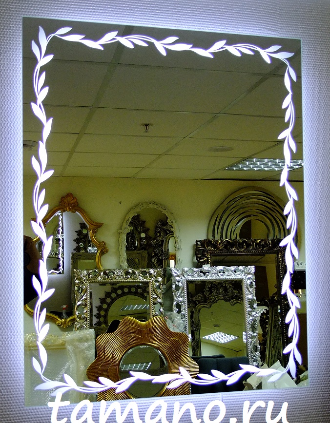 Купить зеркало с красивой подсветкой в интернет магазине Тамано.ру