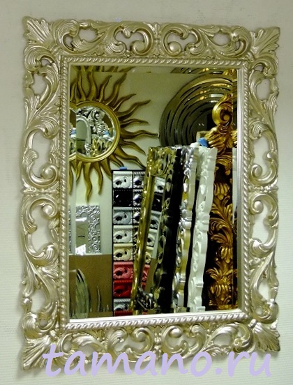 Зеркало интерьерное, арт. Л12005Т Мэри шампань, ширина 75см высота 95см.JPG