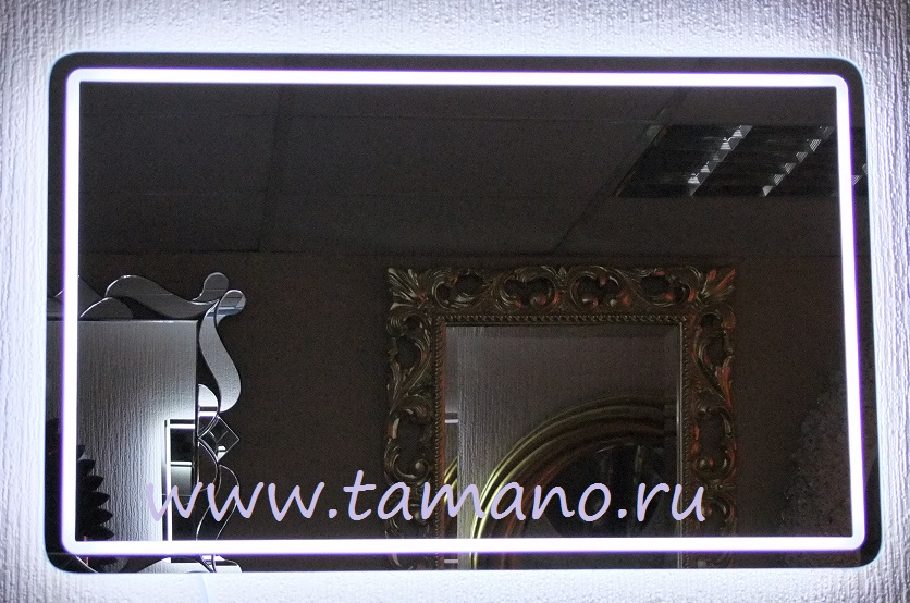 Зеркало со светодиодной подсветкой ZS211 Шанель, любой размер на заказ!