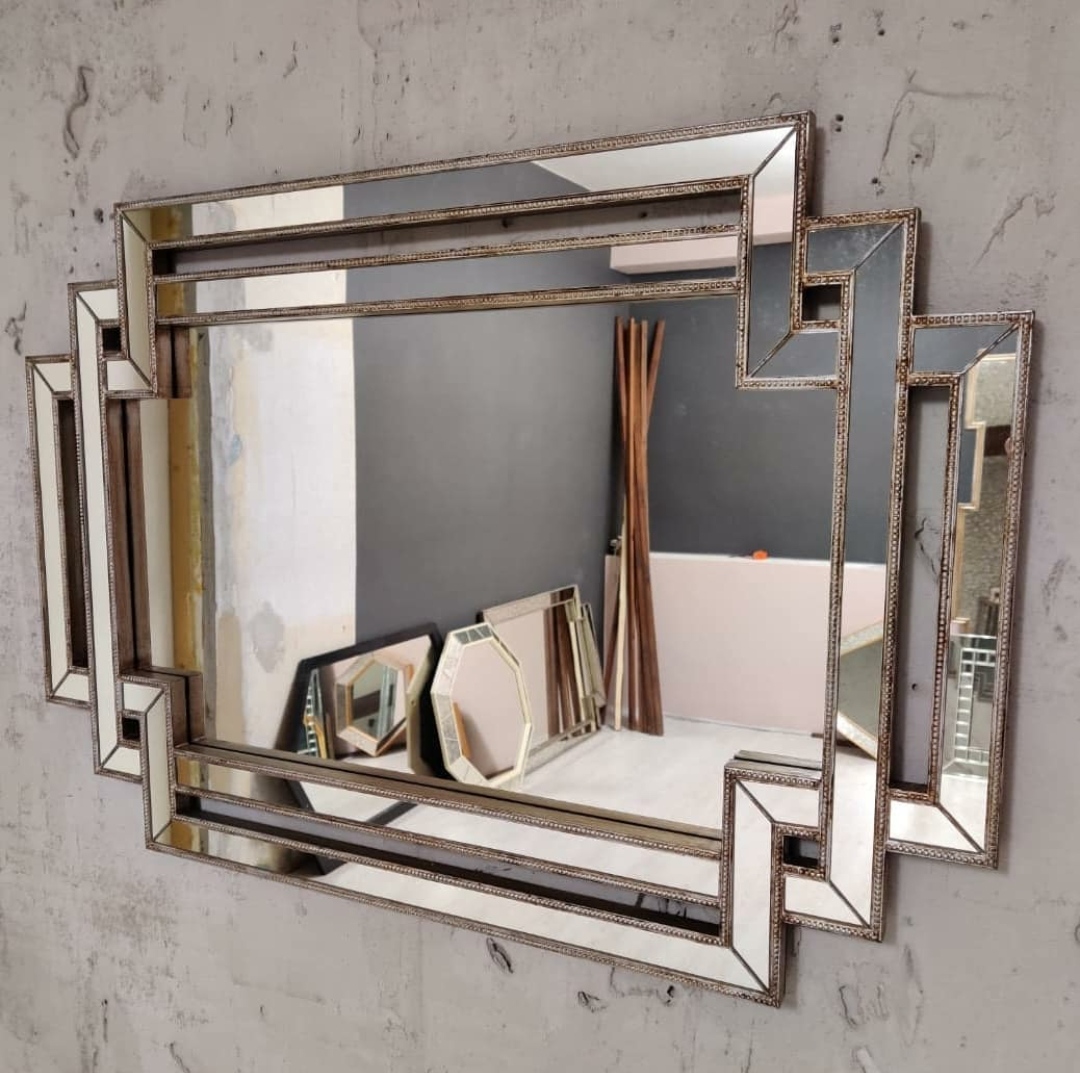 Зеркало в зеркальной раме любого размера и цвета на заказ Палермо горизонтально.jpg