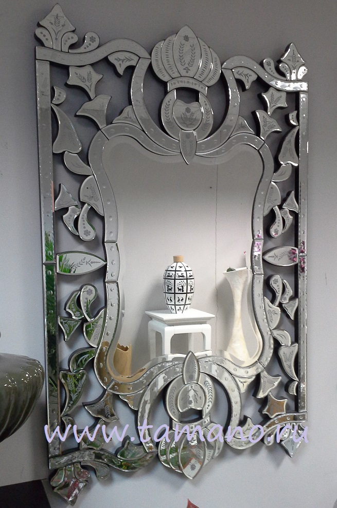 Фото Зеркало интерьерное венецианское, арт. 115, размер 121см х 76см