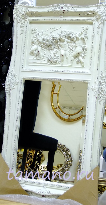 Зеркало - панно интерьерное, арт. 064 Францини, прованс, 118см х 62см.JPG