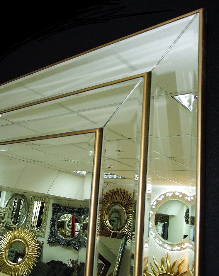 Зеркало венецианское напольное Версаль, 120см х 220см фото рамы