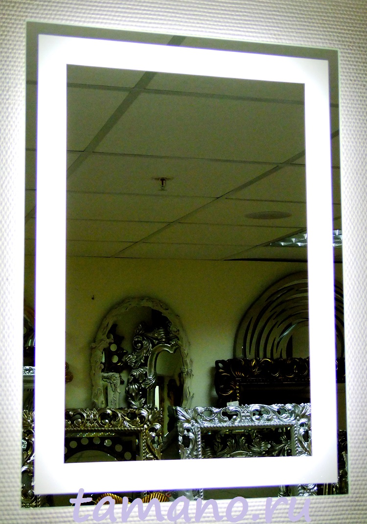 Зеркало с подсветкой по периметру S802, ширина 700мм высота 1000мм.JPG