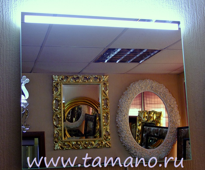 Зеркало со светодиодной подсветкой индивидуального размера на заказ, арт. ZS202.JPG