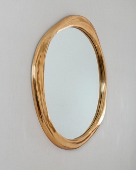 Интерьерное зеркало Арагон золото