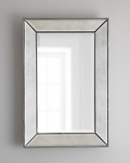 Зеркало венецианское, Франческо, серебро, 90см х 120см