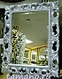 Зеркало интерьерное, арт. Л12005Т Мэри серебро, ширина 75см высота 95см