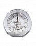 C81071 Часы настольные круглые, 12*5.3*12 см. цвет серебряный