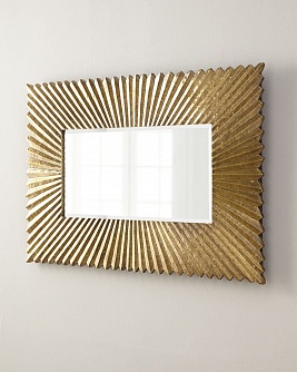 Интерьерное зеркало Майлз золото