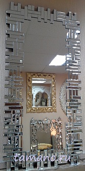 Зеркало интерьерное венецианское, арт. 0033260, размер 116см х 58см