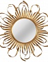 Зеркало - Солнце в металлической раме Баваро арт. МН2202ВS