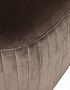102AN-DIV-1302-KOR Диван Glarus двухместный, велюр коричневый 170*88*86см