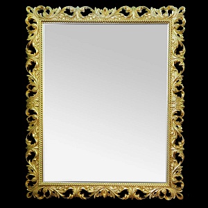 Зеркало интерьерное, Джениель светлое золото, 70см х 90см