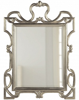 Зеркало интерьерное, арт. 125, Кинг,  серебро, 90см х 75см