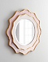Интерьерное зеркало Дороти, 79см х 79см розовый