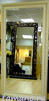Зеркало интерьерное в багетной раме, арт. Л1566, 83см х 167см