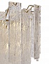 91GH-1014-8 Люстра потолочная "Ice" рифленое стекло/латунь d.53см h.68см