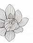 37SM-8133 Настенный декор "Цветок ажурный" 83*81*4.4 см
