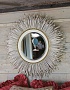 Круглое настенное зеркало Ларс 