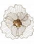 37SM-1572 Декор настенный "Цветок" 36,2*35*7см