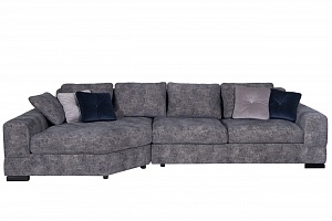 Комплект мебели №8 диван LAZIO, угол трапеция левый