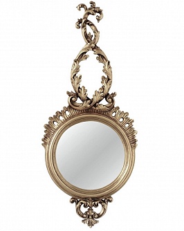 Интерьерное зеркало в раме Лиана серебро, 47см х 110см