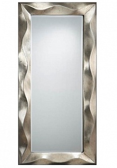 Напольно-настенное зеркало в современной раме Флюид 87*180 см